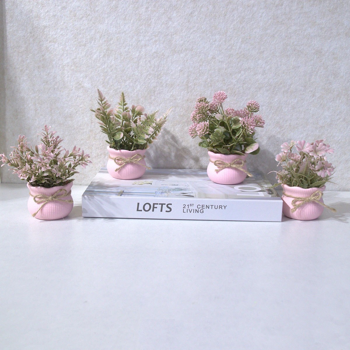 Plant Desk Mini - Mini plantes artificielles en pot de