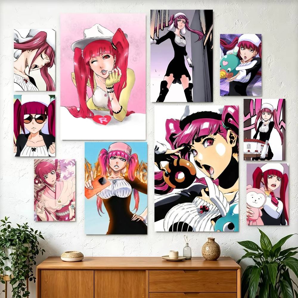 Home Office Bleaching - Affiche d'anime Dokugamine R-Riruka B-BLEACH, autocollant