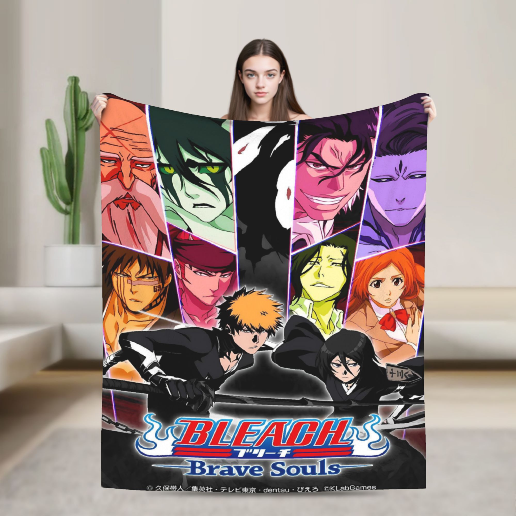 Home Office Bleaching - Couverture à motifs de personnages, super