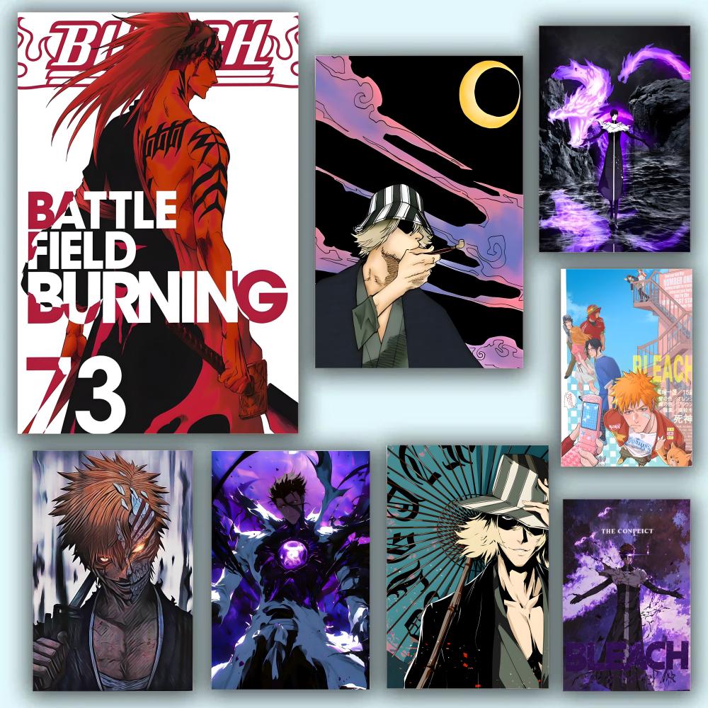 Home Office Bleaching - Affiche Anime B-Bleach en PVC HD