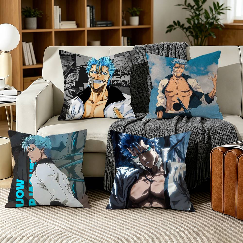 Home Office Bleaching - B-Bleachs Grimmjow Jaegerjaques – taie d'oreiller