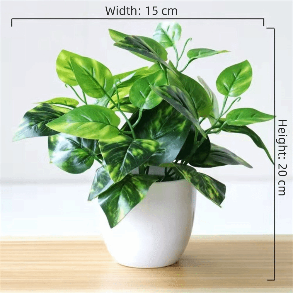 Plant Desk Mini - Mini fleurs artificielles en pot, bonsaï,