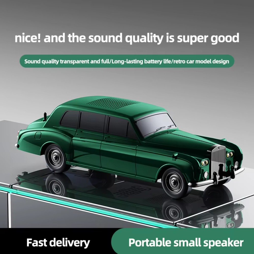 Home Office Amazon - Haut-parleur Bluetooth de style vintage pour