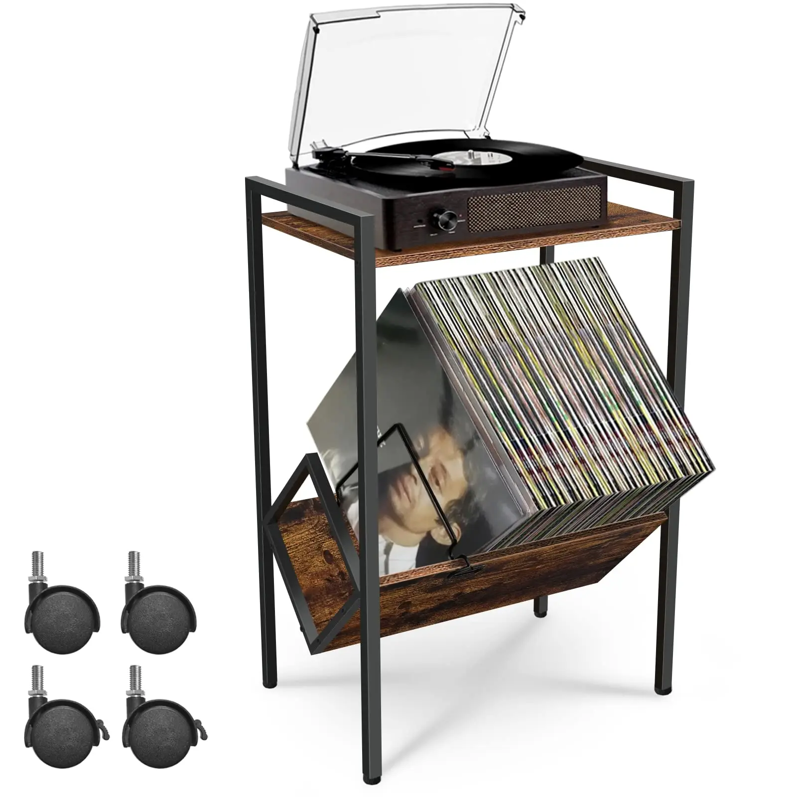 Home Office Amazon - Table de chevet jusqu'à 80 Albums,