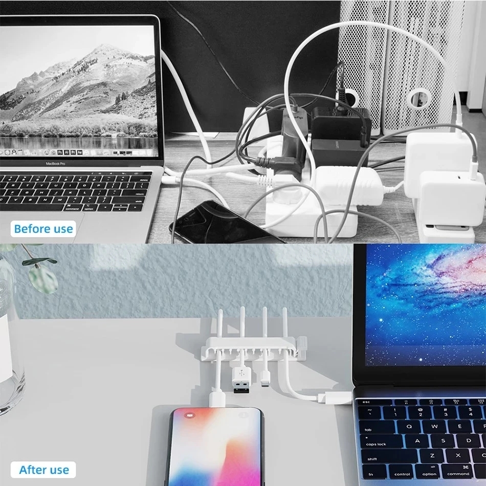 Organisateur de câbles, Clips  - Cable Management Box avis et prix
