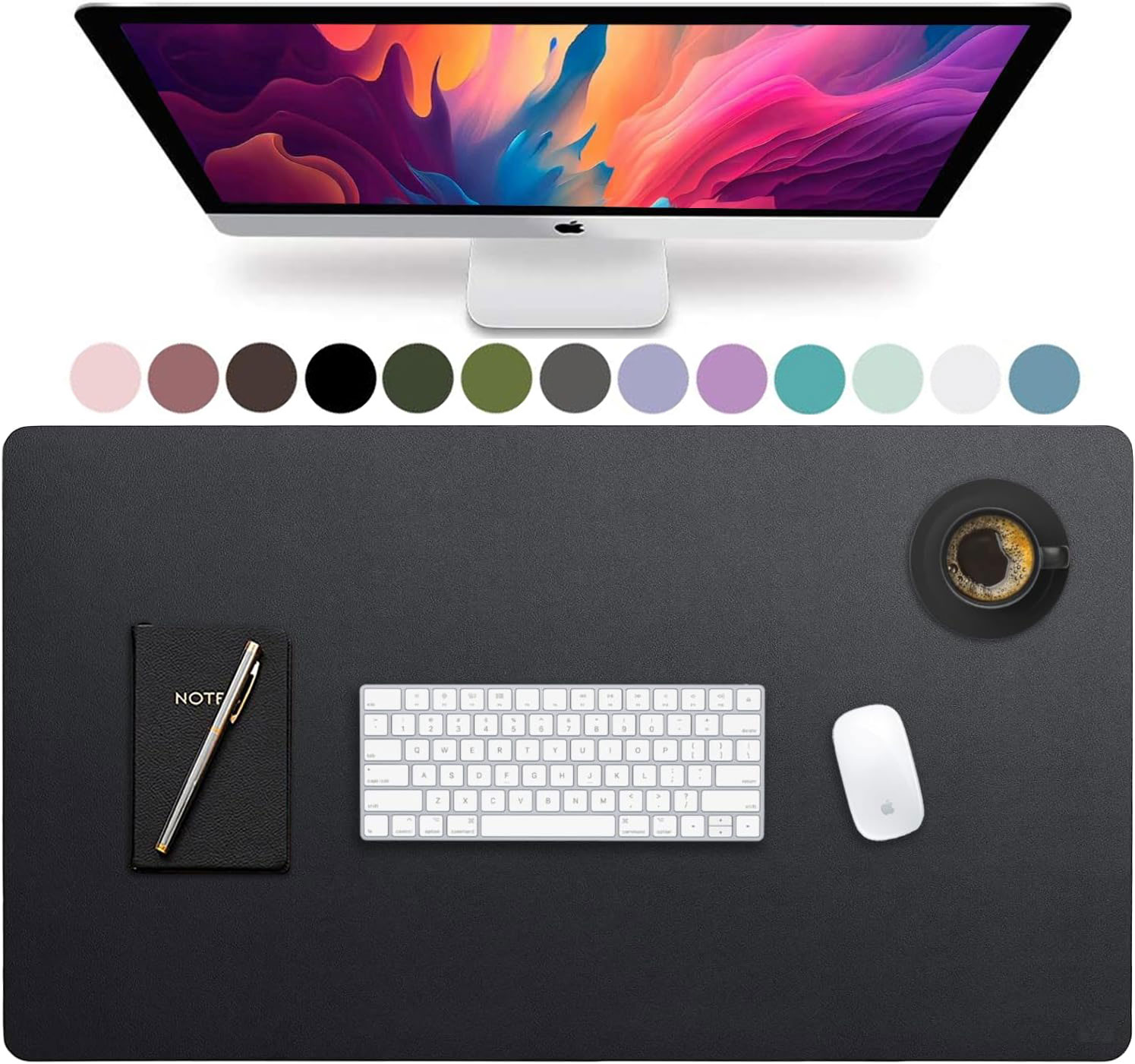 Grand tapis de bureau en cuir, - Desk Mat Leather avis et prix