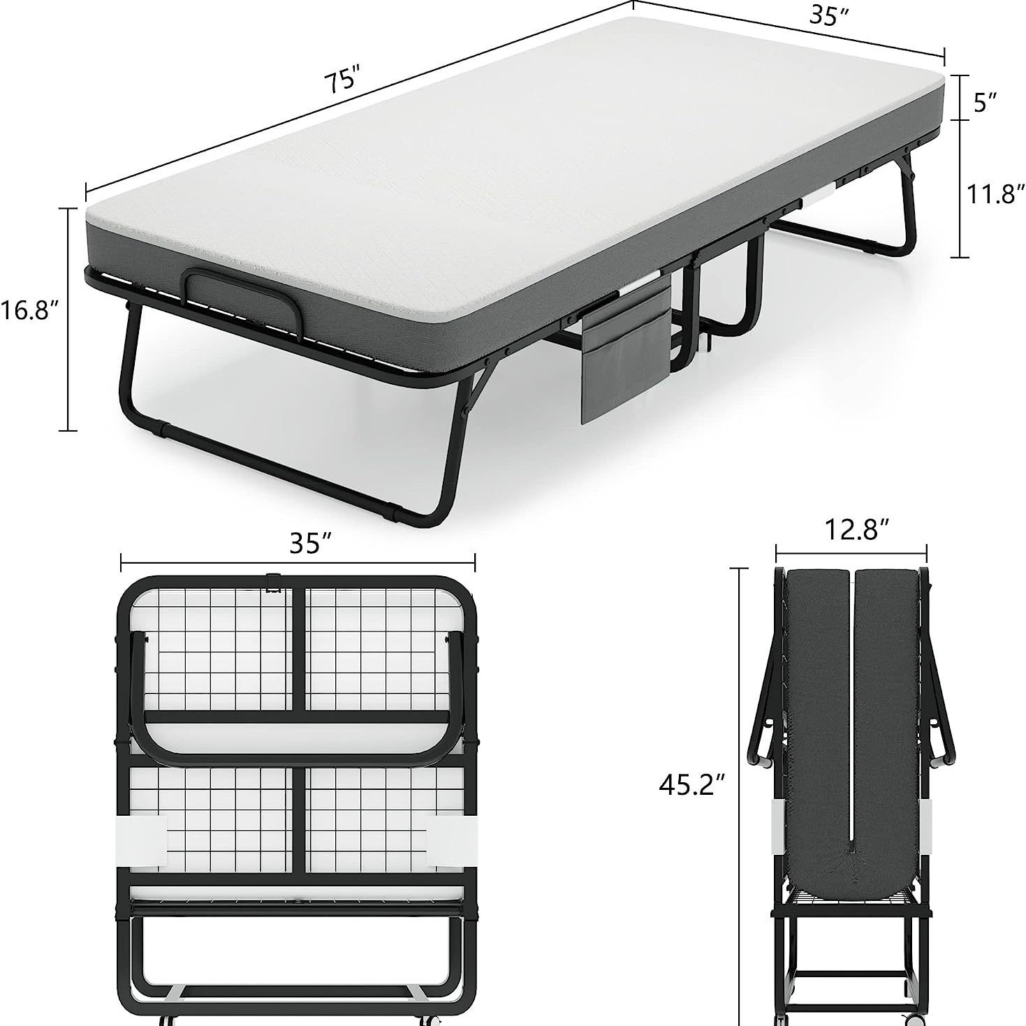Lit pliant Amazon pour bureau  - Home Office Amazon avis et prix