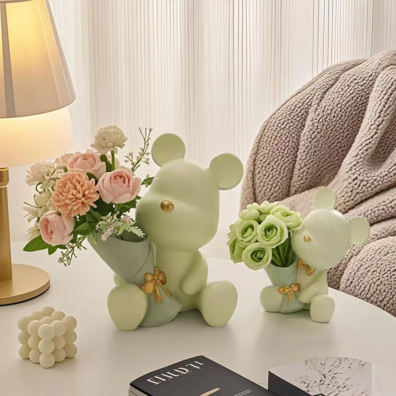 Mini Vase ours mignon, petit o - Plant Desk Mini avis et prix