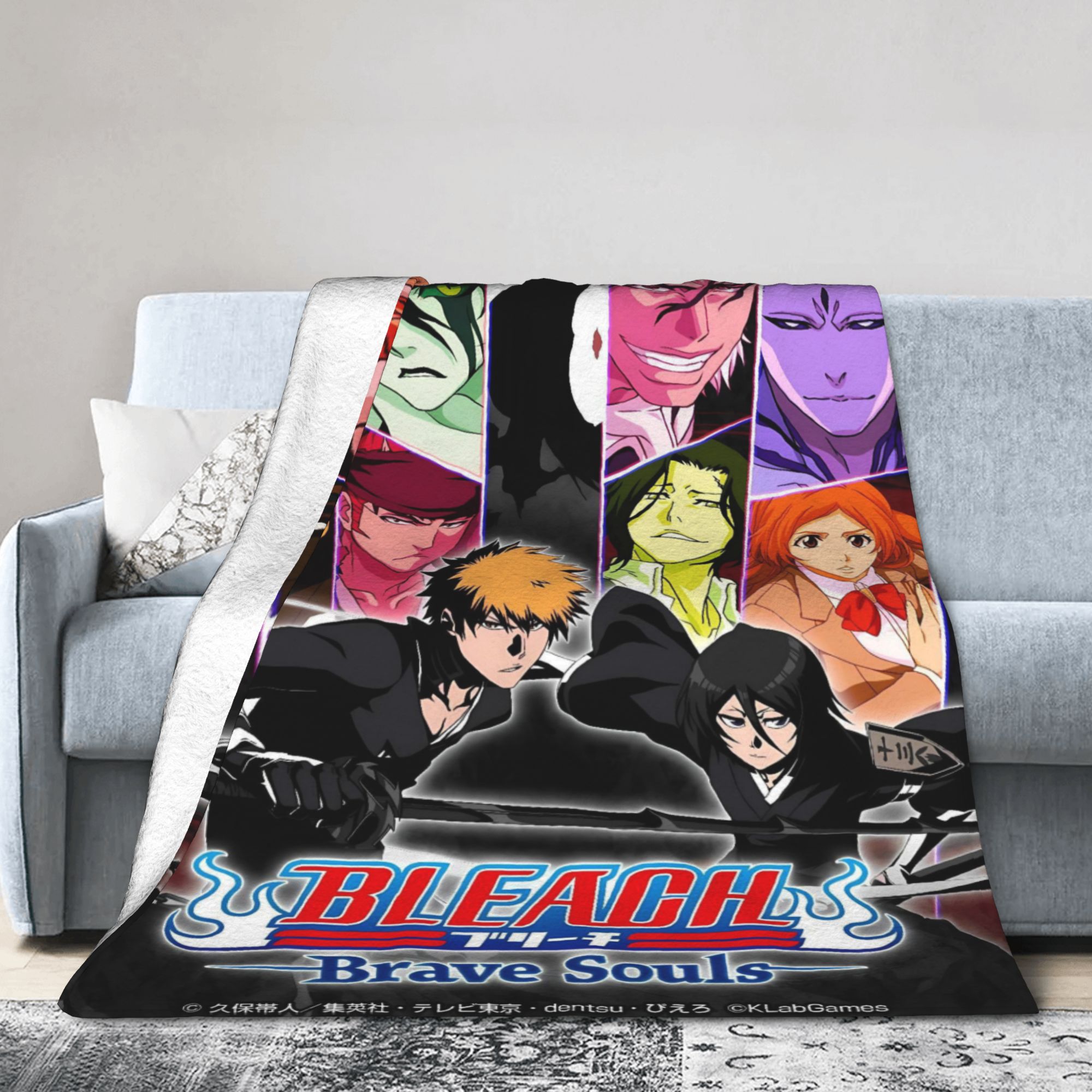 Couverture à motifs de personn - Home Office Bleaching avis et prix