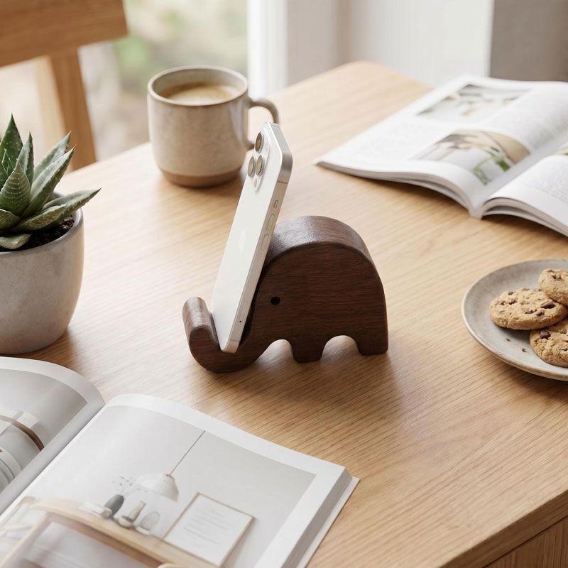 Support de téléphone en bois m - Home Office Jobs avis et prix