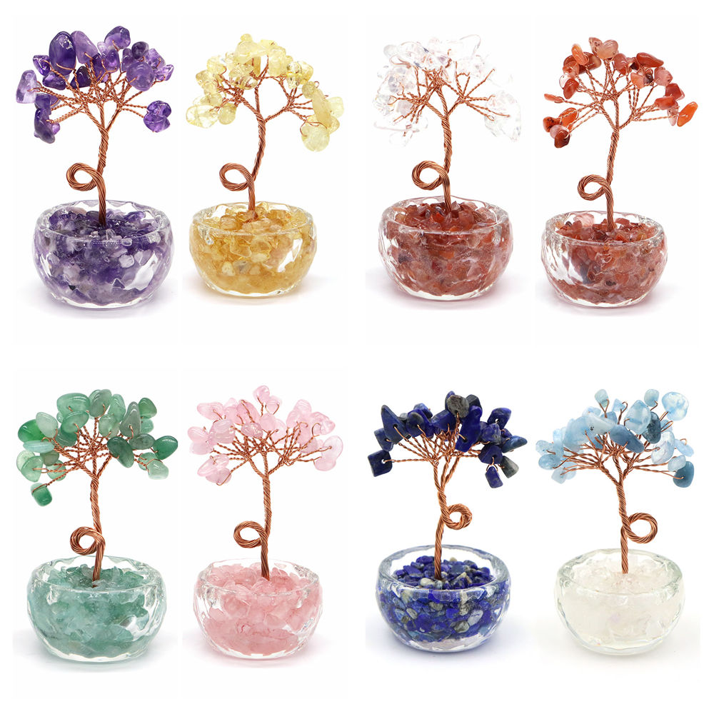 Arbre porte-bonheur en cristal - Plant Desk Mini avis et prix