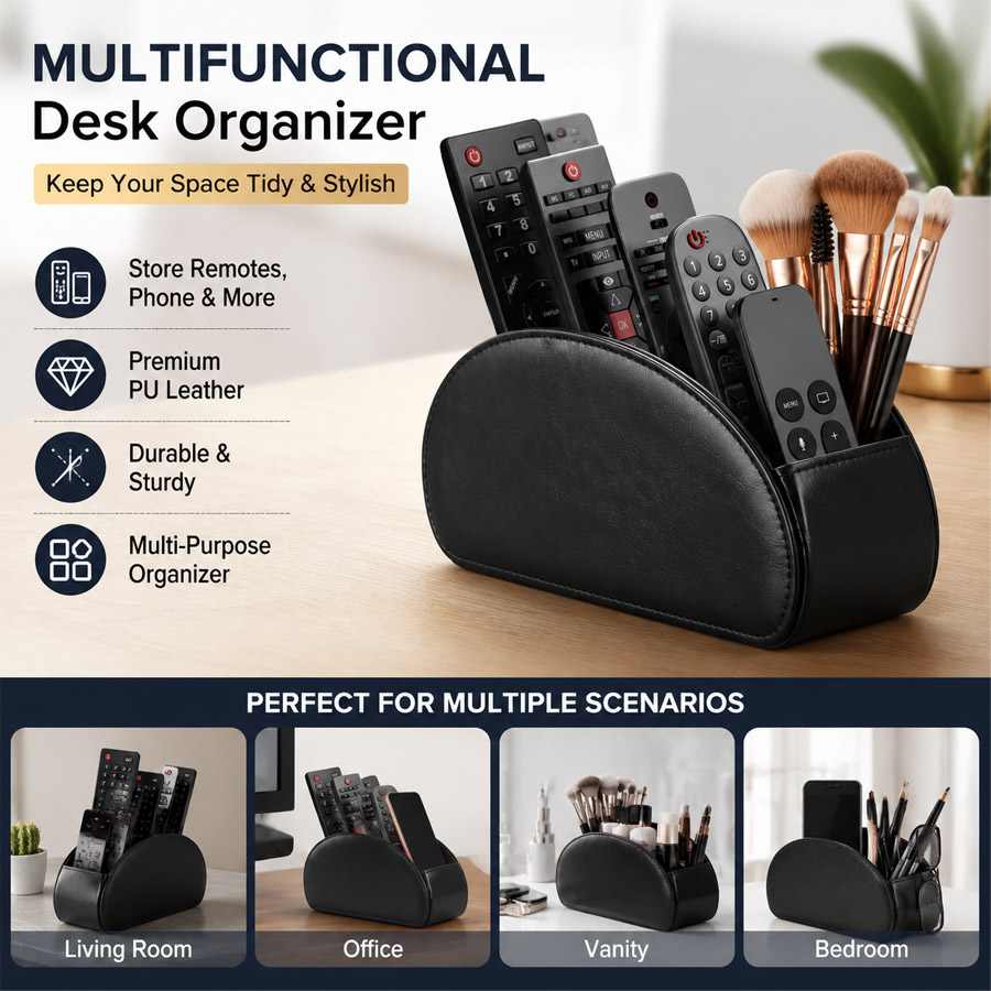 Organisateur de bureau en cuir - Home Office Jobs avis et prix