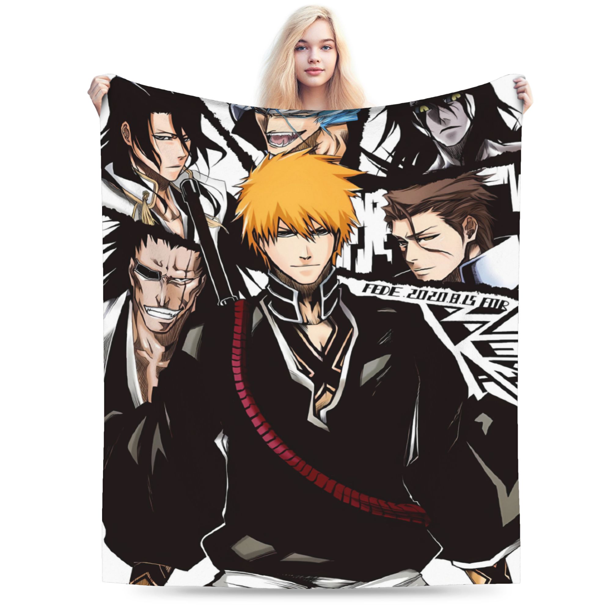 Couvertures Ichigo Byakuya Squ - Home Office Bleaching avis et prix