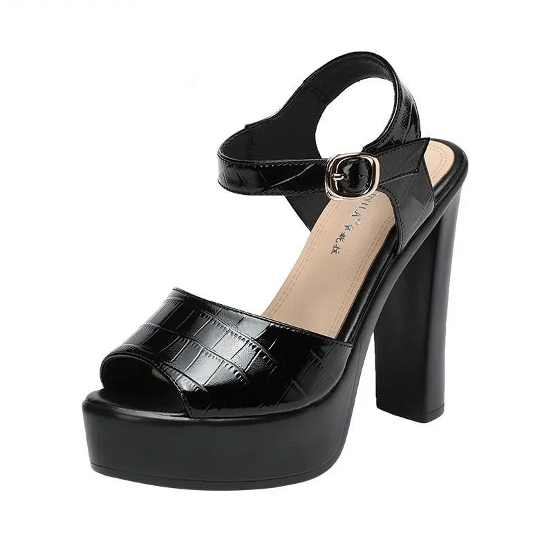 Sandales en cuir véritable à l - Home Office Makeover avis et prix