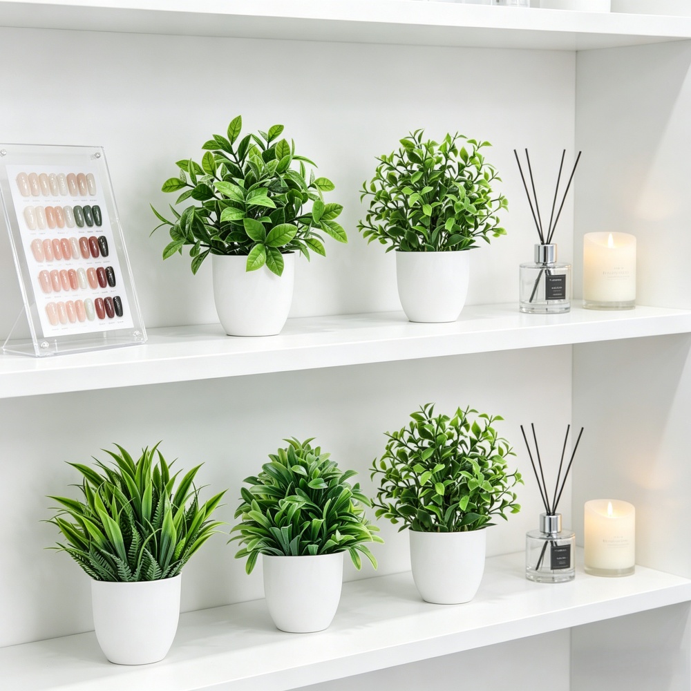 Lot de 4 mini-plantes artifici - Plant Desk Mini avis et prix