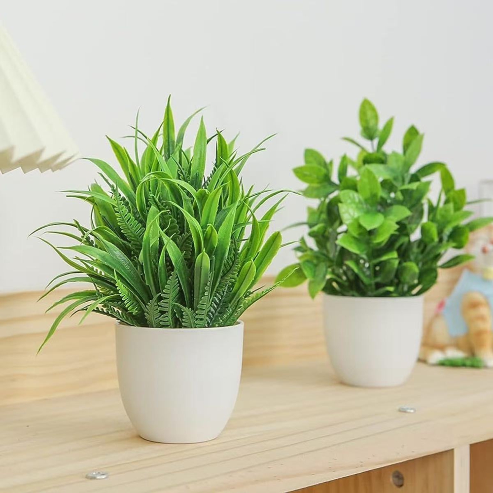 Lot de 4 mini-plantes artifici - Plant Desk Mini avis et prix