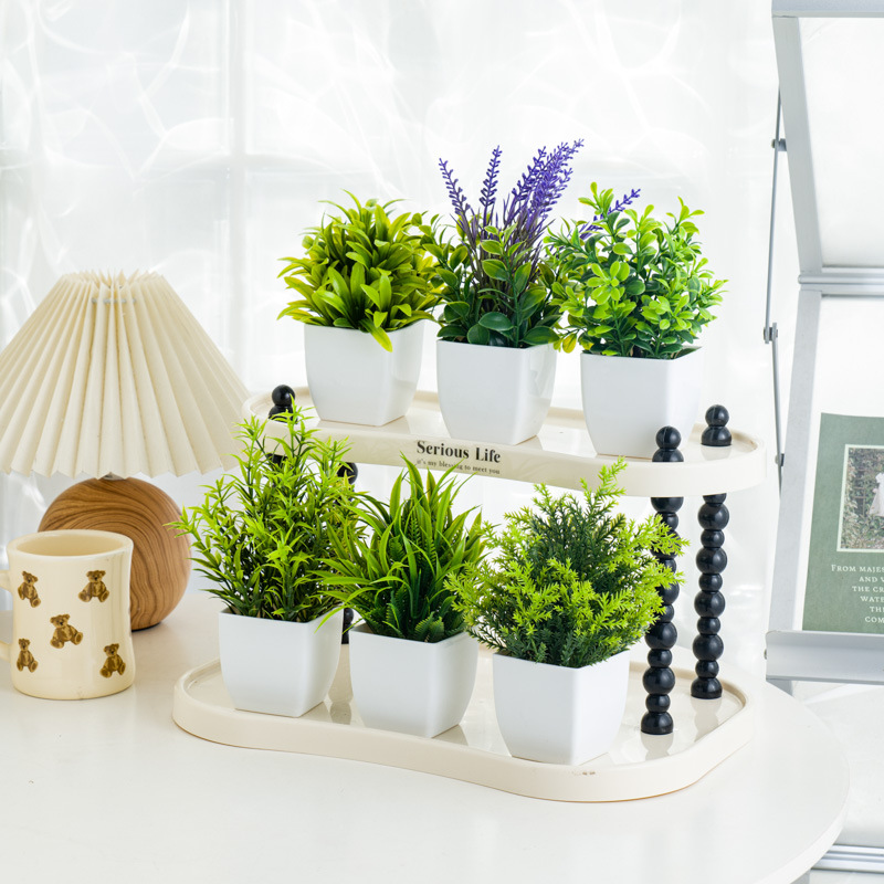 Plantes artificielles en pot r - Plant Desk Mini avis et prix